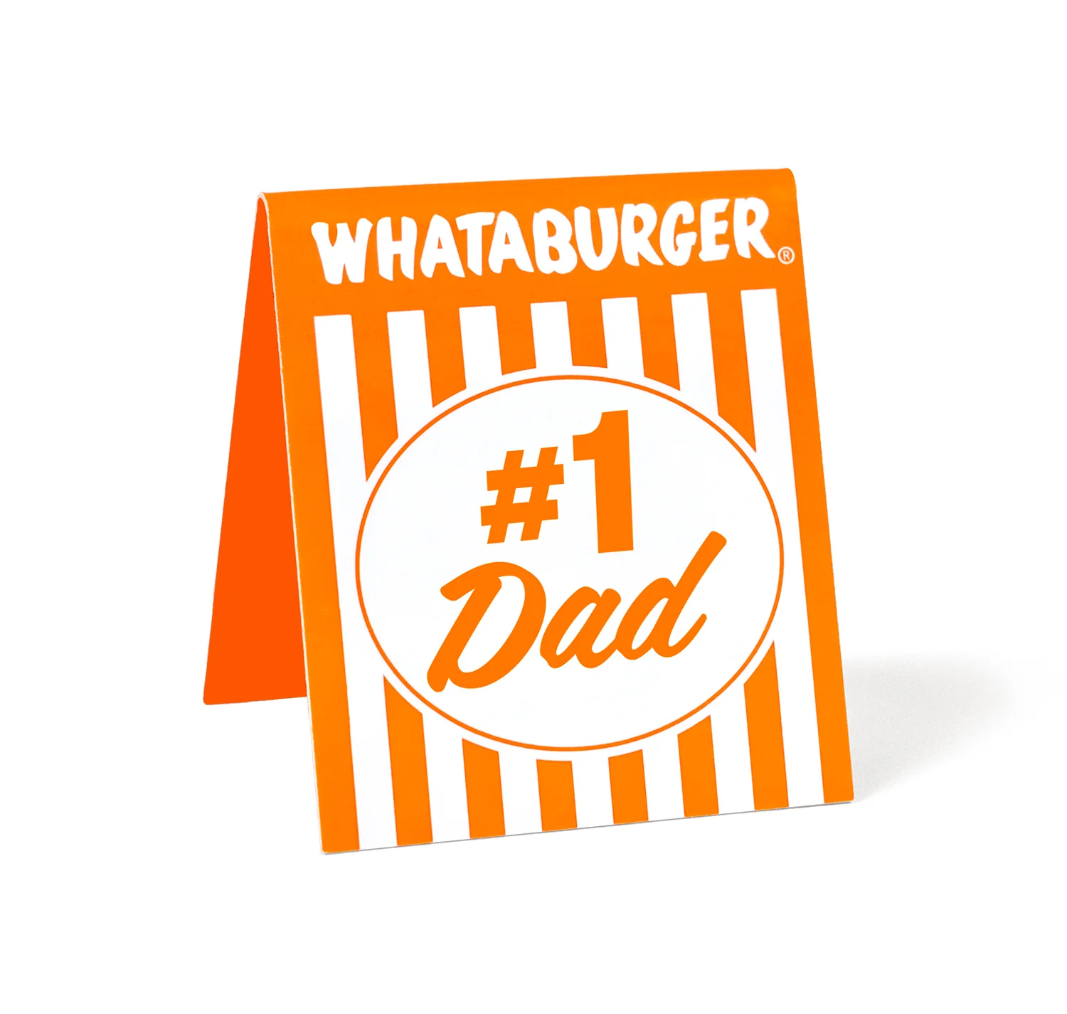 #1 Dad Table Tent