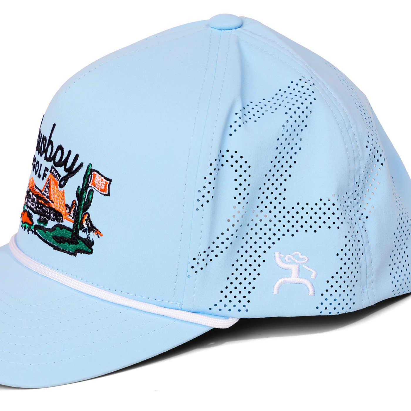 Hooey x Whataburger Blue Cowboy Golf Hat - Image 3