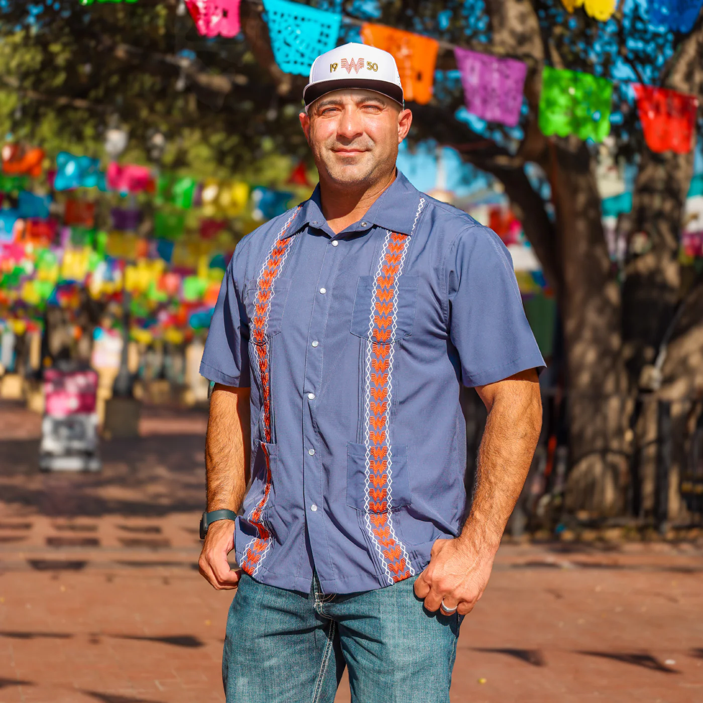 Navy Guayabera - Image 3