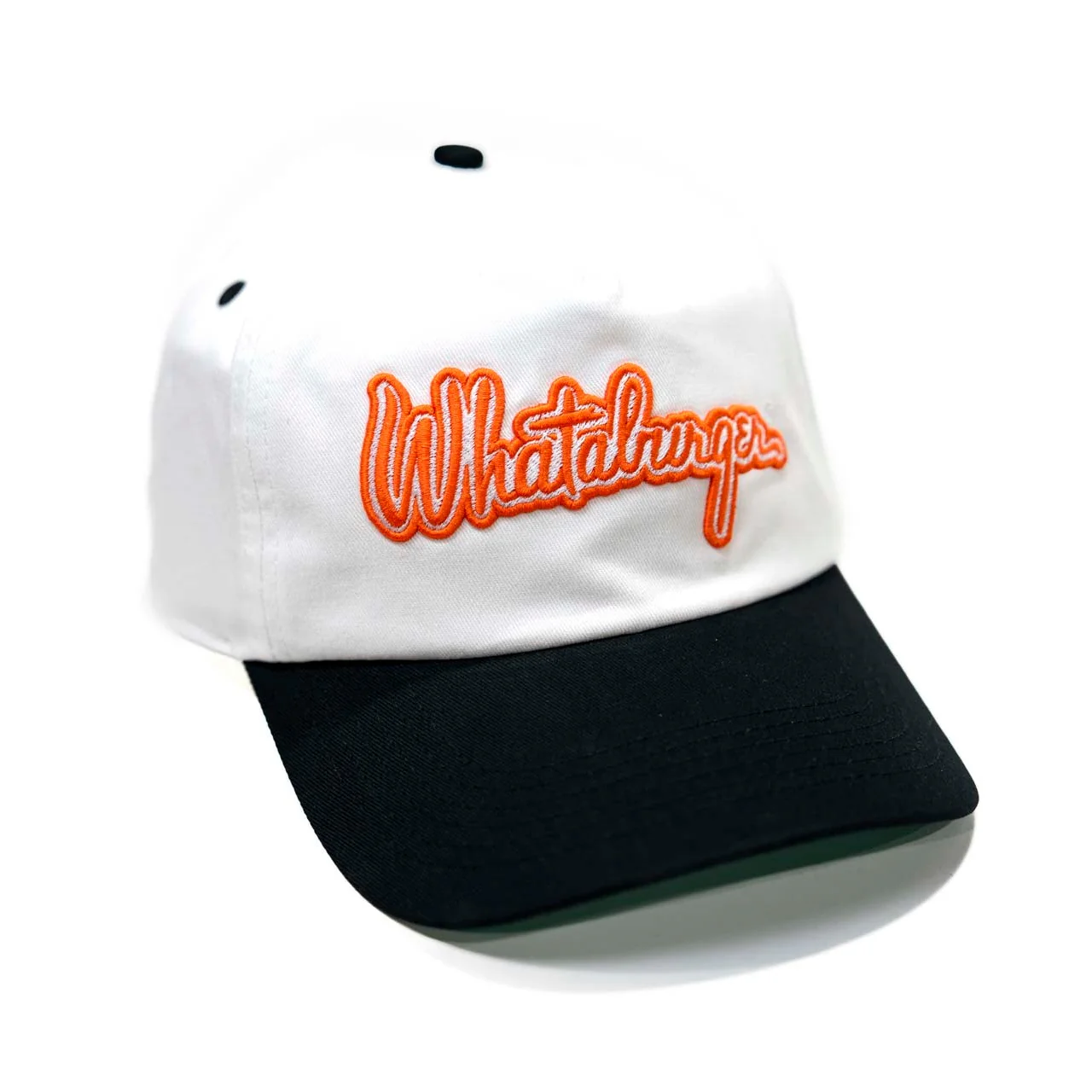 True Brvnd® Black/White Script Hat