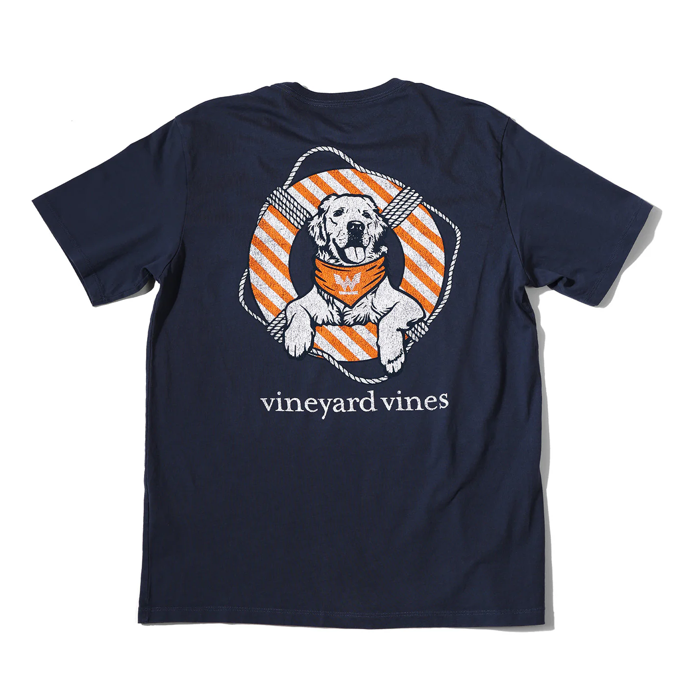 Vineyard Vines x Whataburger Navy Dog Tee